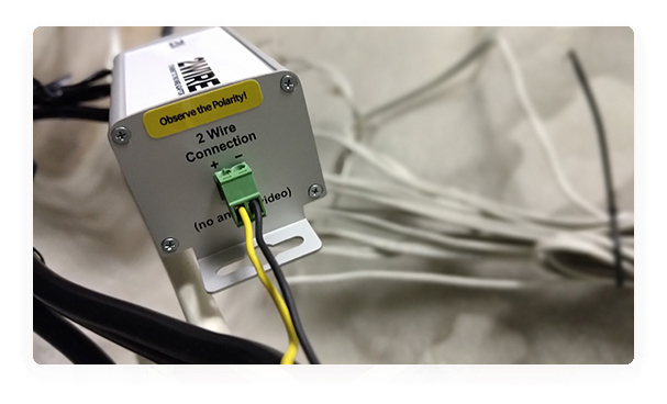 2N 2 WIRE tweedraads deurbel op ip Turnhout
